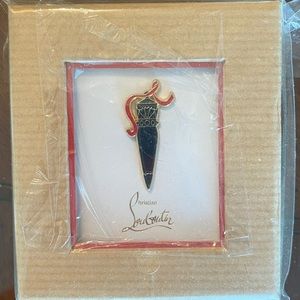 Authentic Christian Louboutin pin